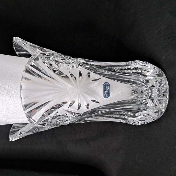 JG DURAND Crystal Cut Glass Vase - Picture 3 of 6